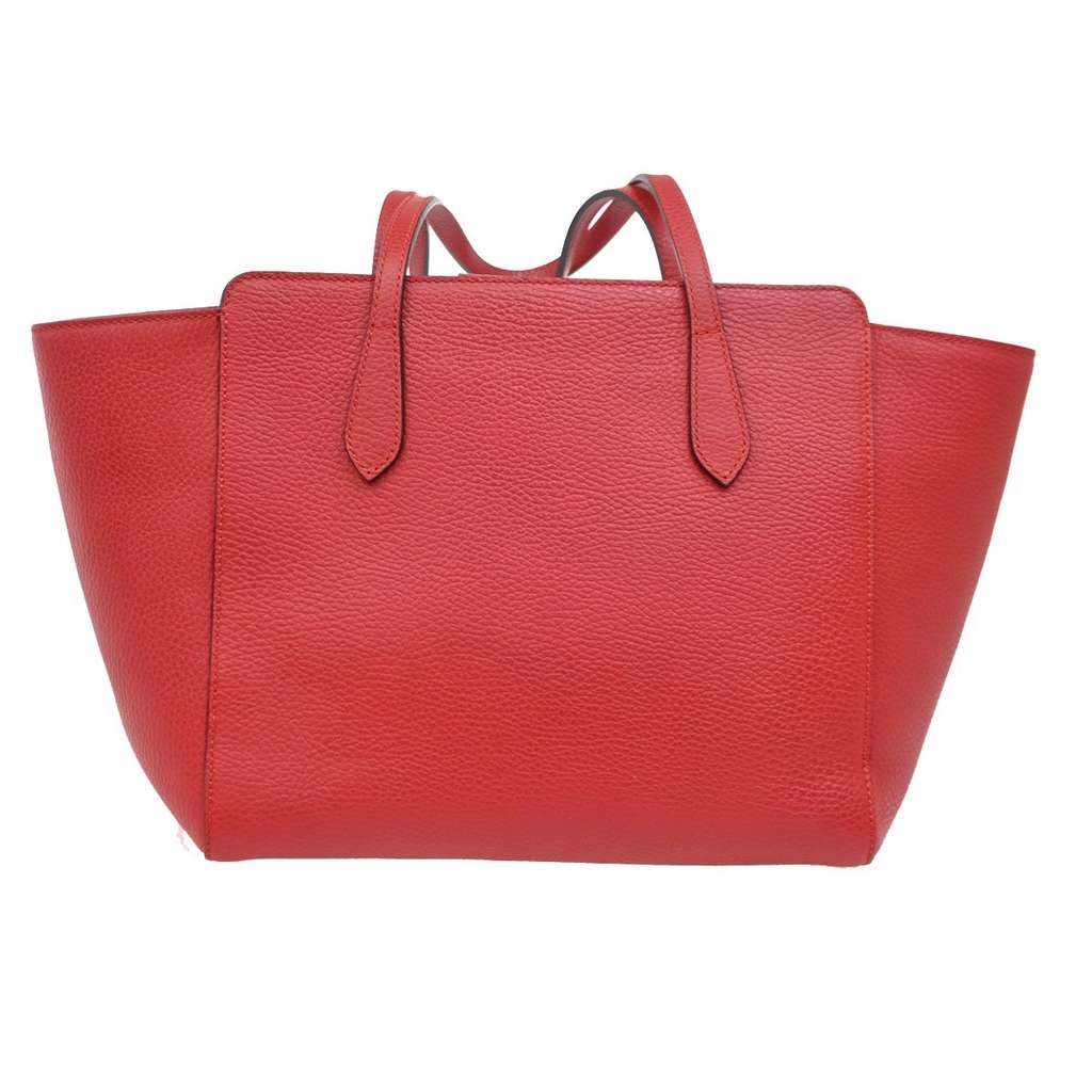 Gucci Swing Tote Red Leather Good condition - Back View