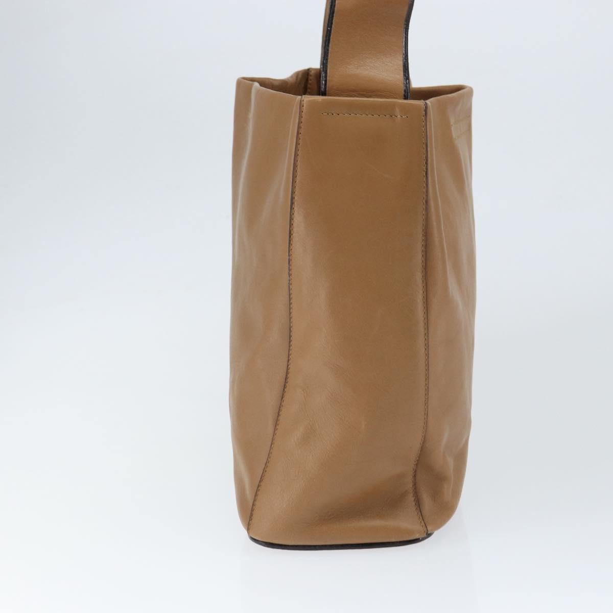 Prada Vintage Shoulder Bag Brown Leather Good condition - Inside View