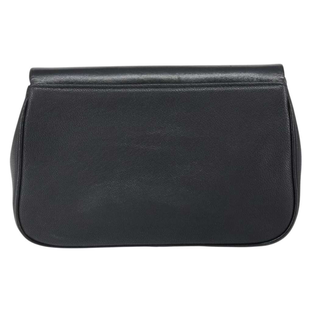 Givenchy Vintage 4G shoulder bag Black Leather Good condition - Back View