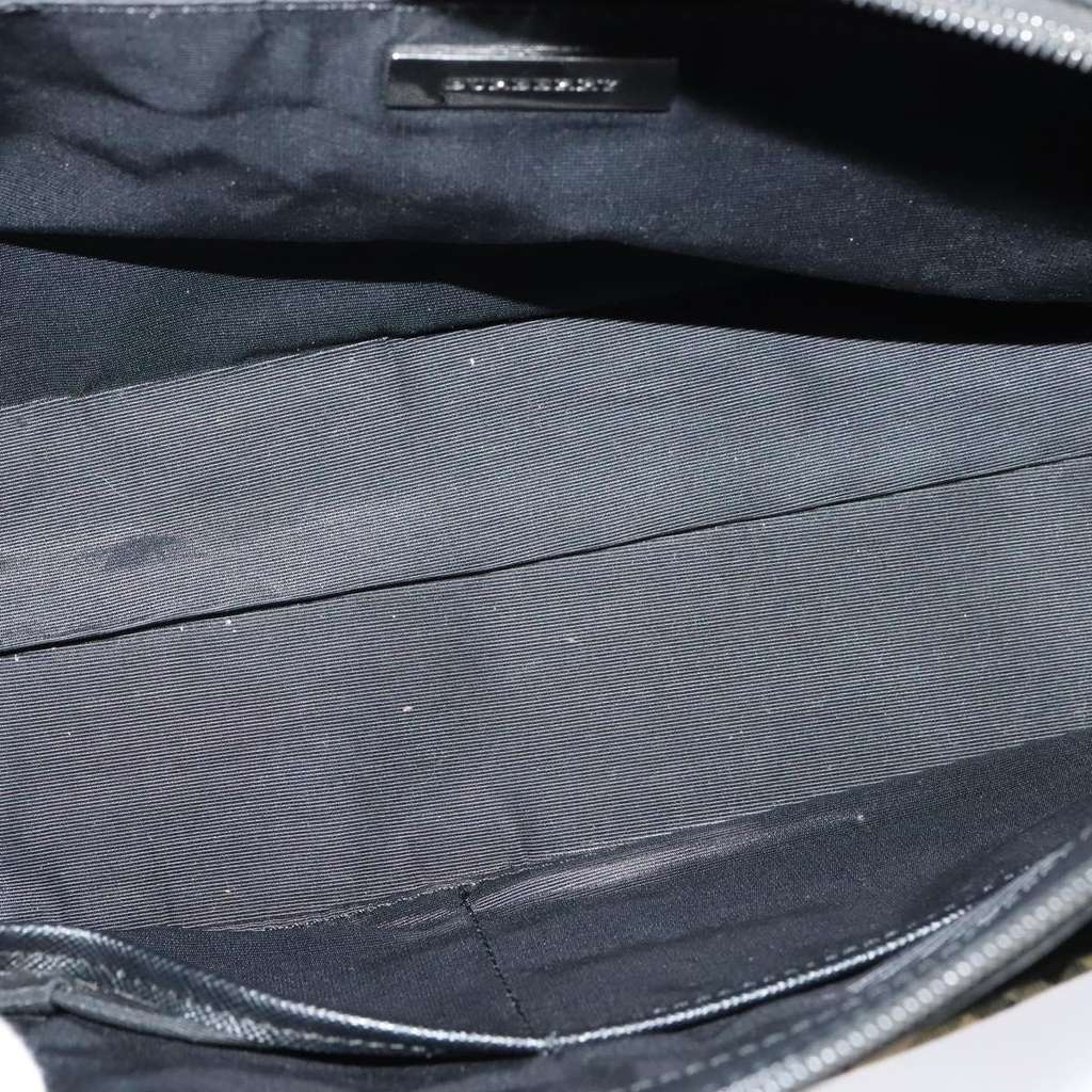 Burberry Nova Check Handbag Beige Canvas Good condition - Box View