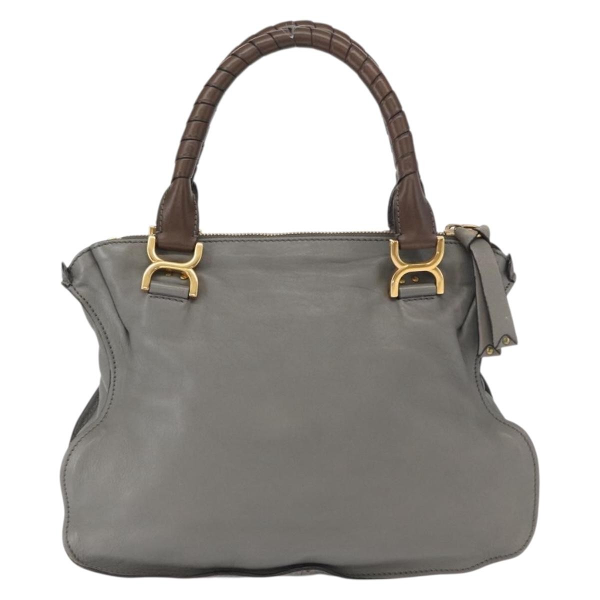 Chloe Marcie Shoulder Bag Other Leather Good condition - Back View