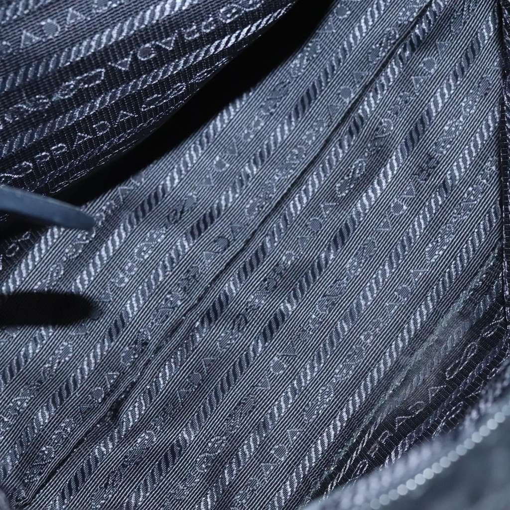 Prada Logo Bow Tote Black Good condition - Box View