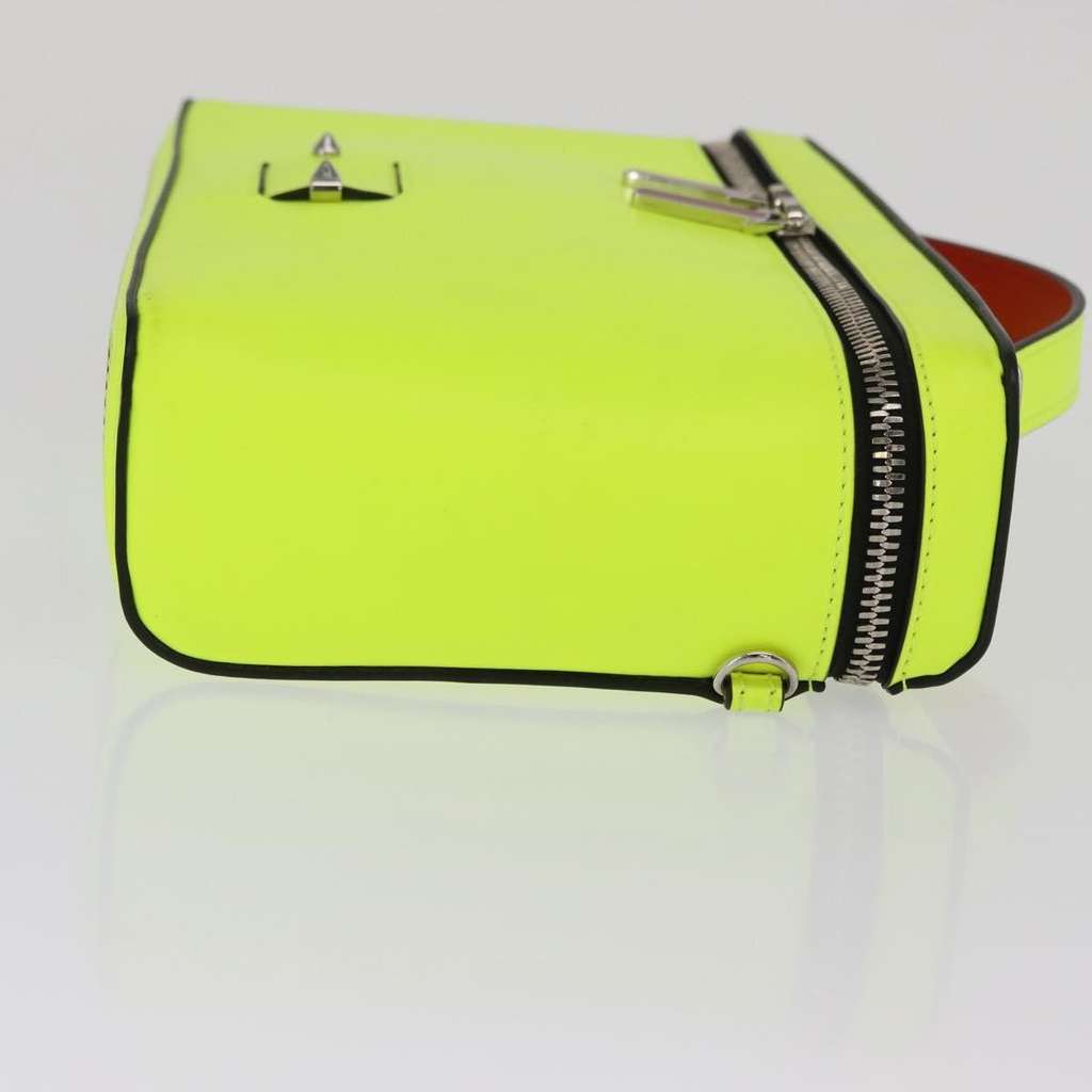 Christian Louboutin Kypipouch Crossbody Bag Yellow Leather Good condition - Inside View