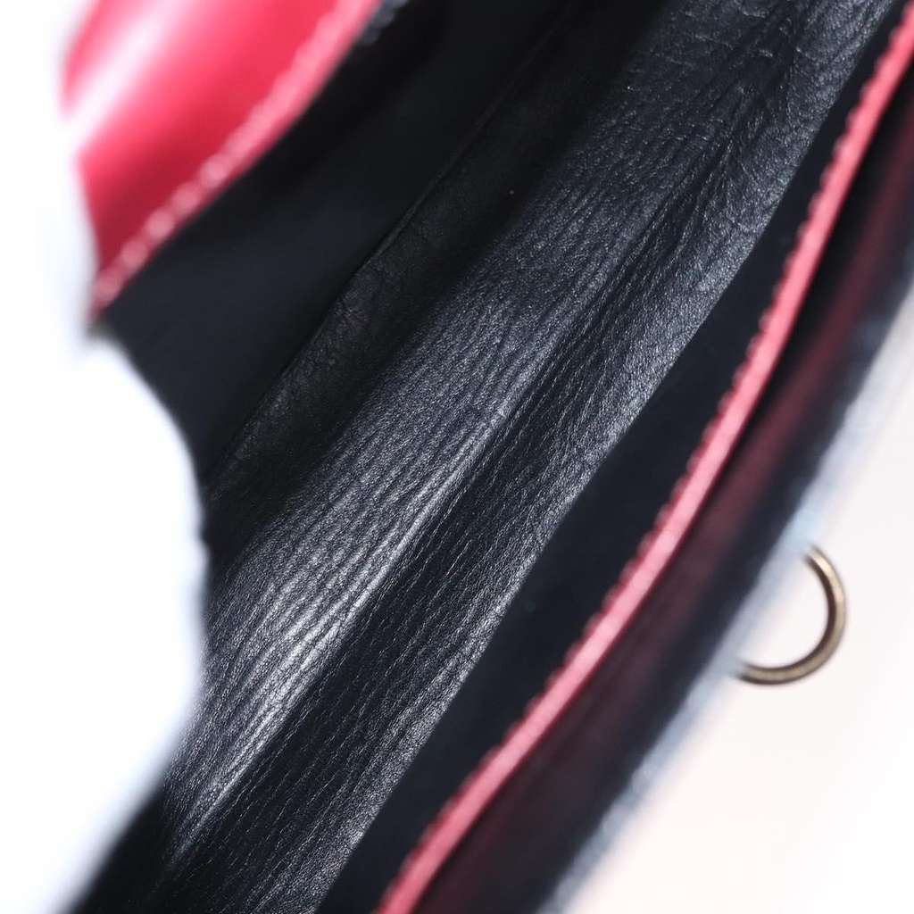 Celine Handbag Red Leather Good condition - Box View