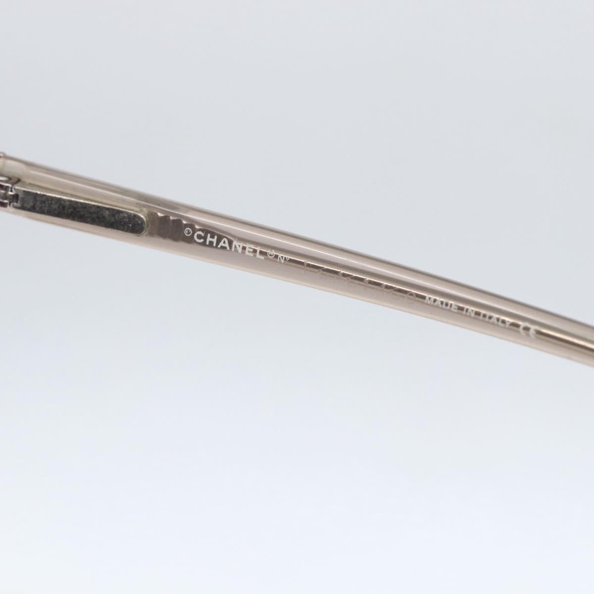 Chanel Logo CC Sunglasses Purple Metal Very good condition - Box View