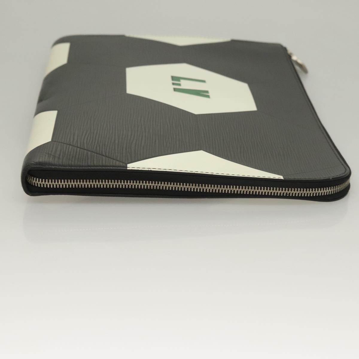 Louis Vuitton Pochette Jour Black Leather Good condition - Inside View