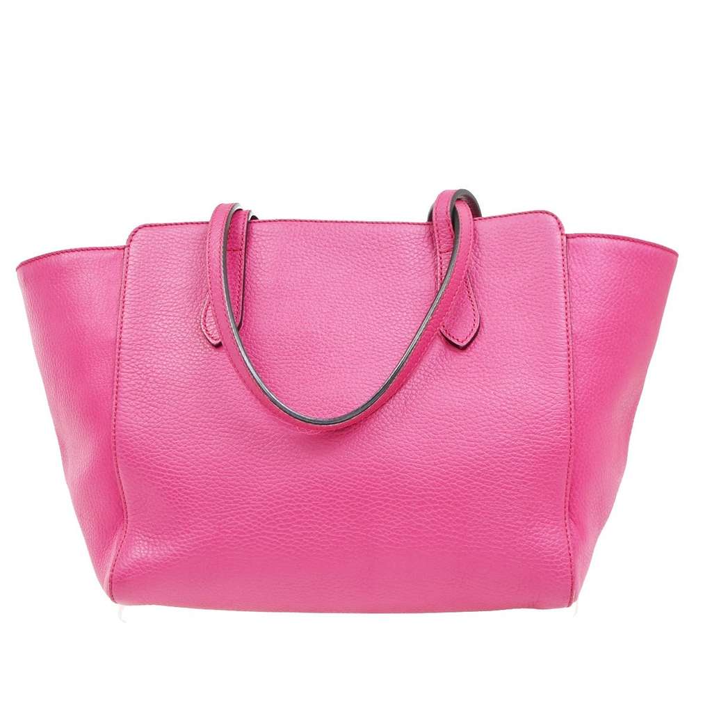 Gucci Swing Tote Pink Leather Good condition - Back View