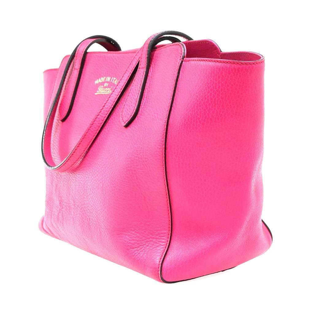 Gucci Swing Tote Pink Leather Good condition - Inside View