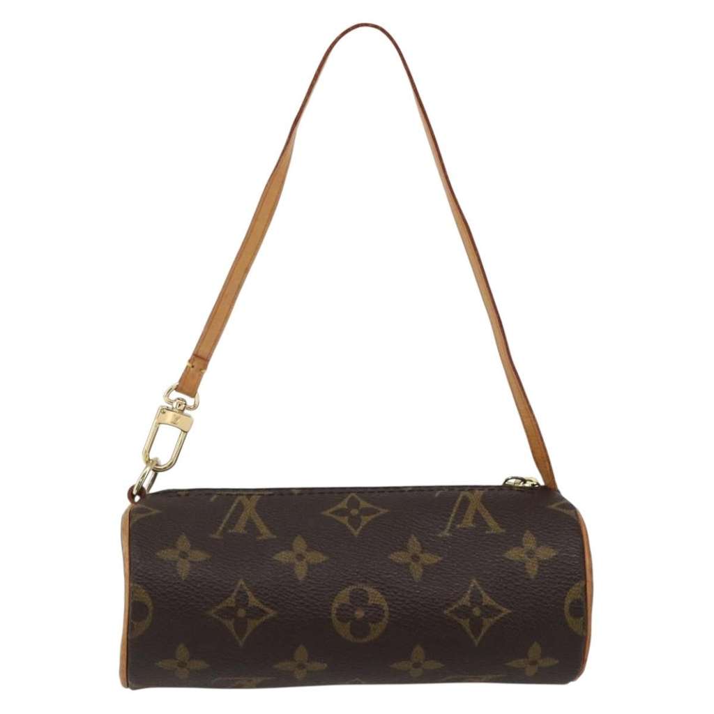 Louis Vuitton Papillon Pochette Brown Canvas Good condition - Back View