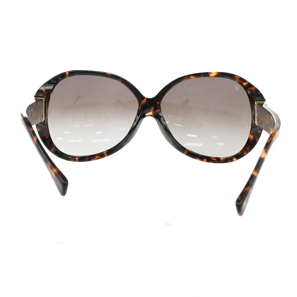 Louis Vuitton Eye Wear Brown Good condition - Back View