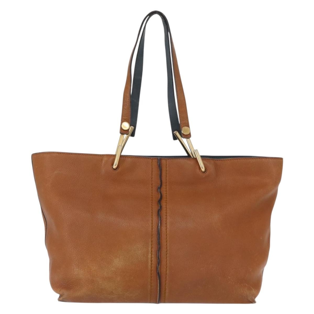 Chloe Keri Tote Brown Leather Good condition - Back View