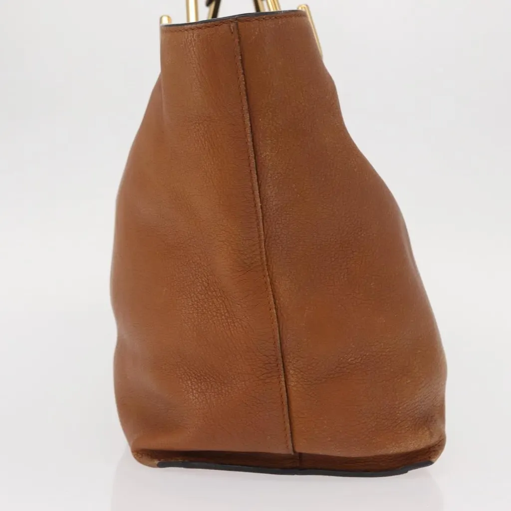Chloe Keri Tote Brown Leather Good - Inside View