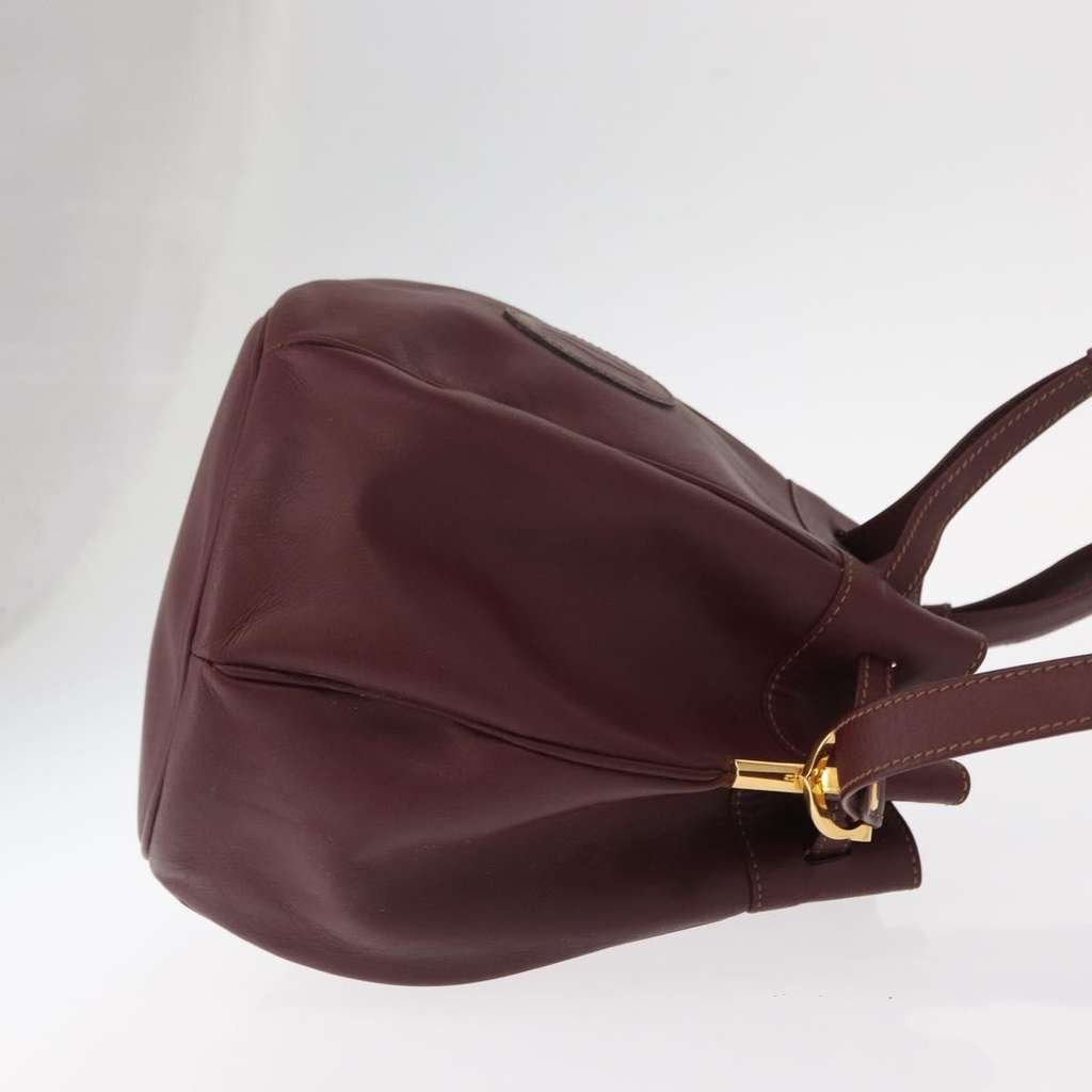 Cartier Must de cartier bag Burgundy Leather Good condition - Inside View