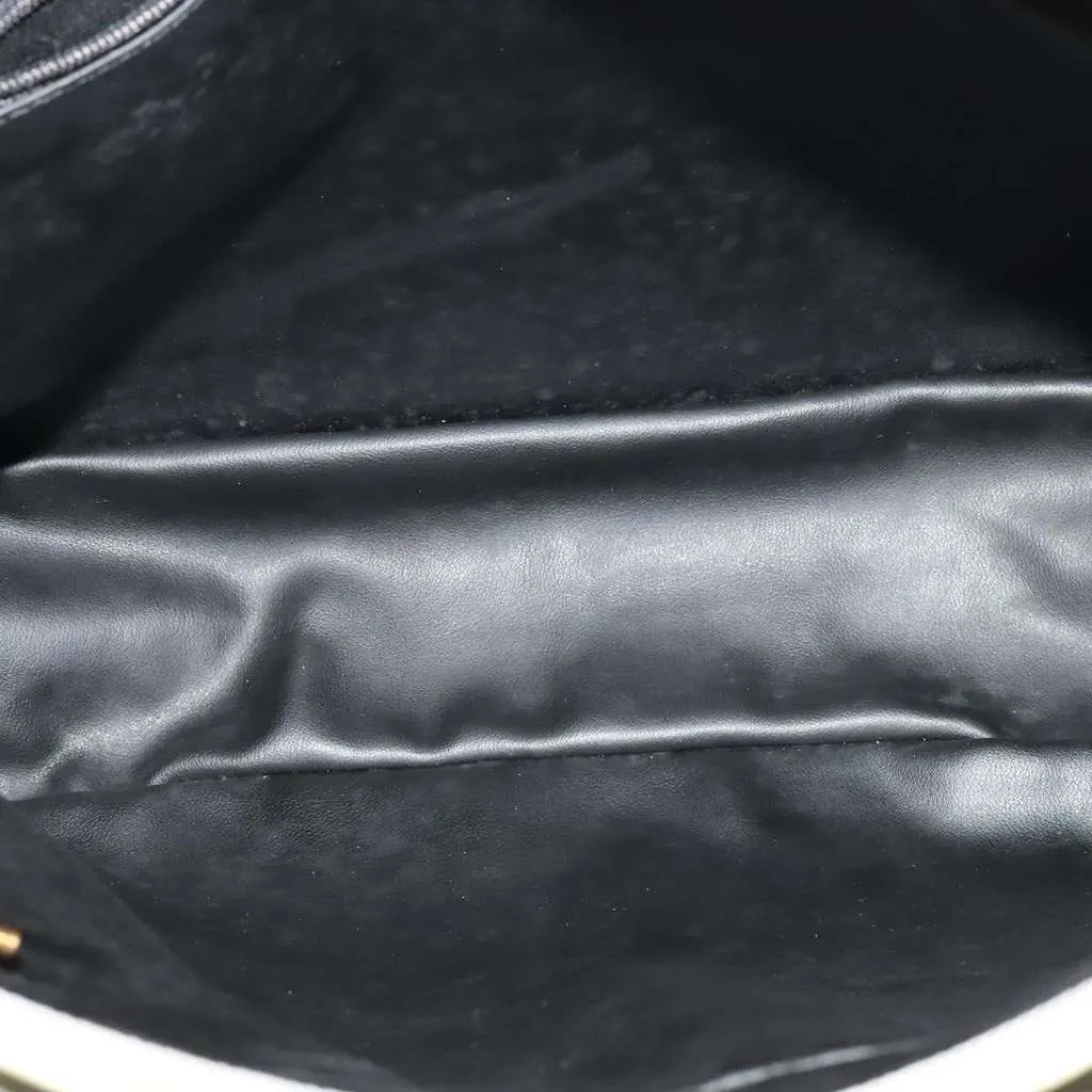 Bally Vintage Chain Shoulder Bag Beige Leather Good - Box View