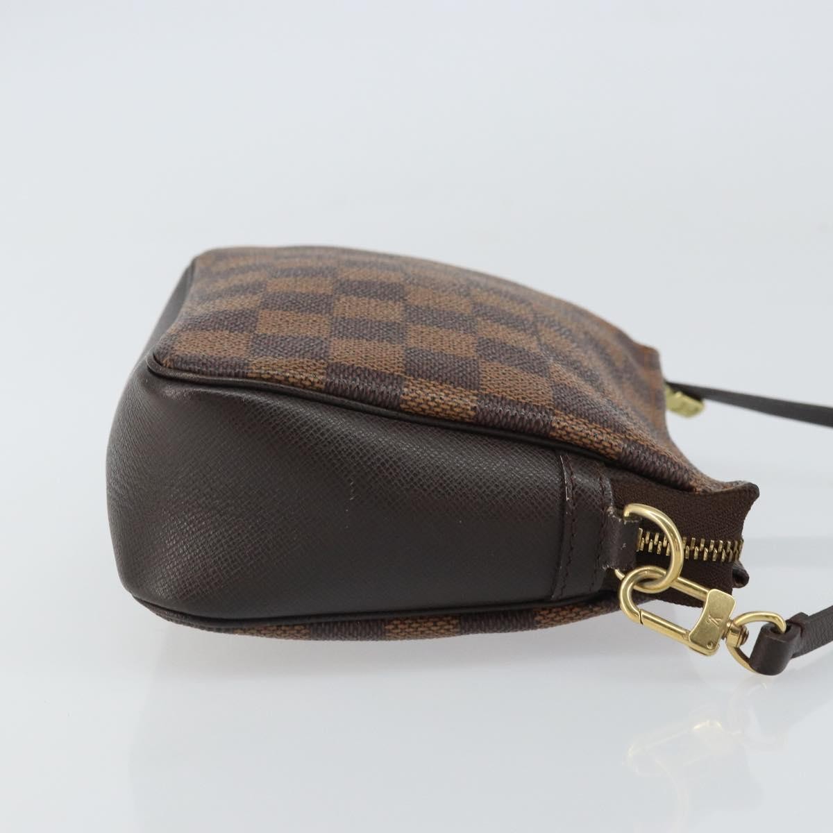 Louis Vuitton Trousse Make Up Bag Brown Canvas Good condition - Inside View