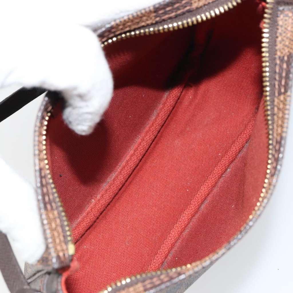 Louis Vuitton Trousse Make Up Bag Brown Canvas Good condition - Box View