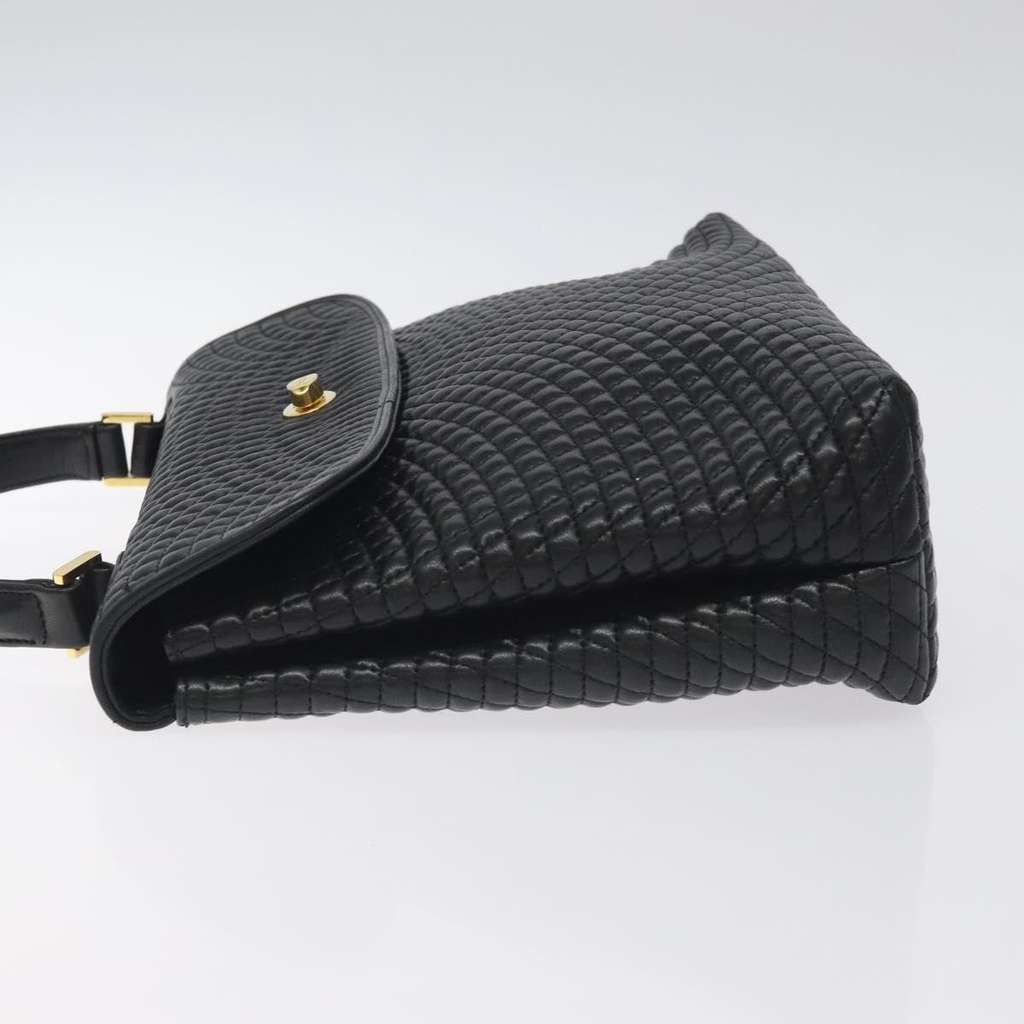 Bally Vintage Handbag Black Leather Good condition - Model View