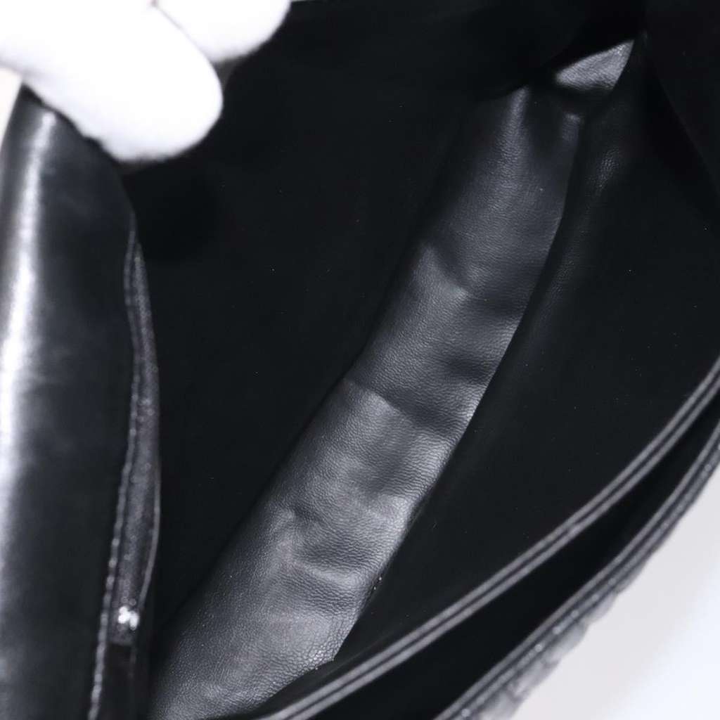 Bally Vintage Handbag Black Leather Good condition - Box View