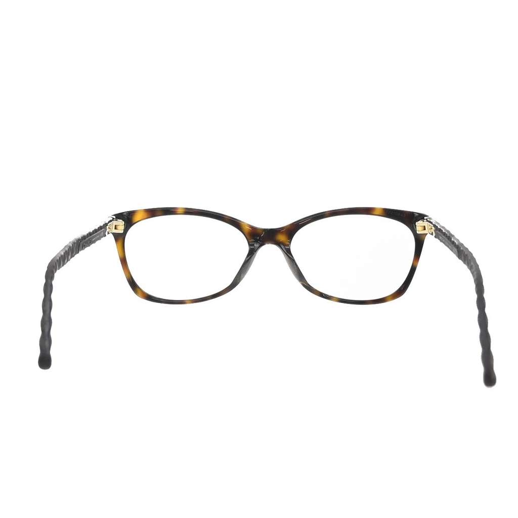 Chanel Logo CC Sunglasses Brown Plastic Good condition - Back View