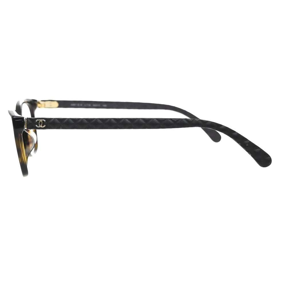 Chanel Logo CC Sunglasses Brown Plastic Good condition - Inside View