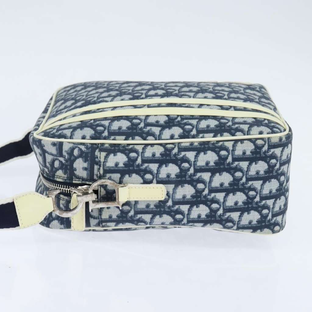 Christian Dior Trotter shoulder bag Blue Canvas Good condition - Inside View