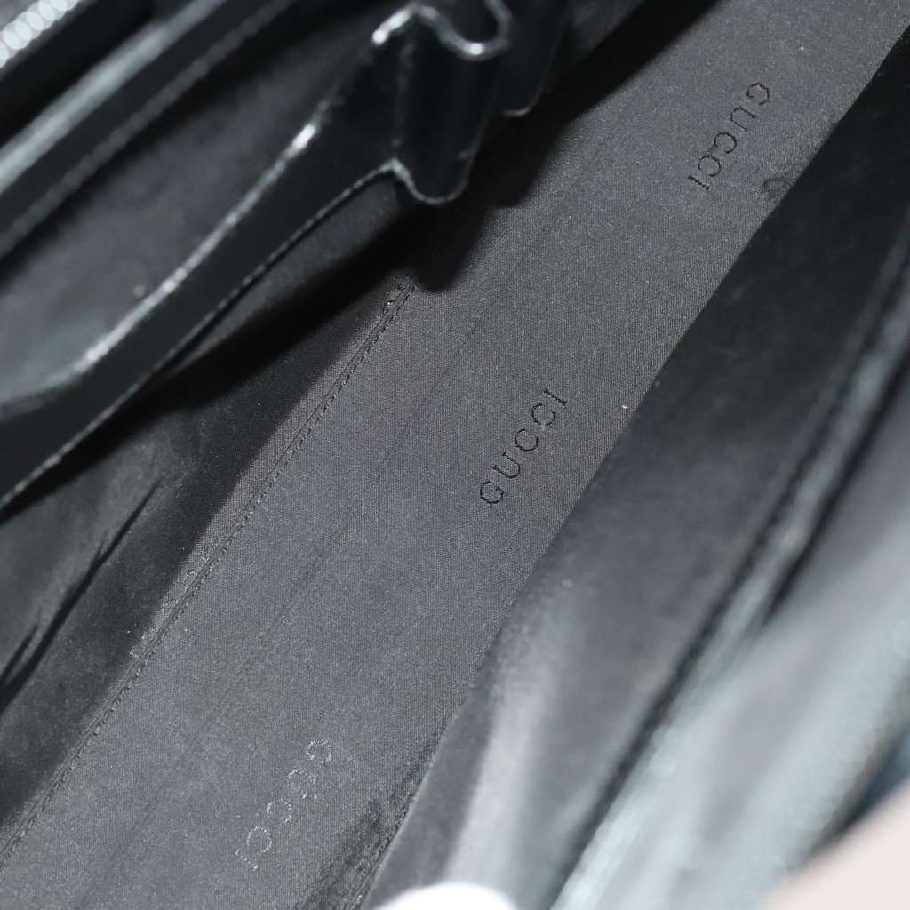 Gucci Vintage Handbag Black Good condition - Box View