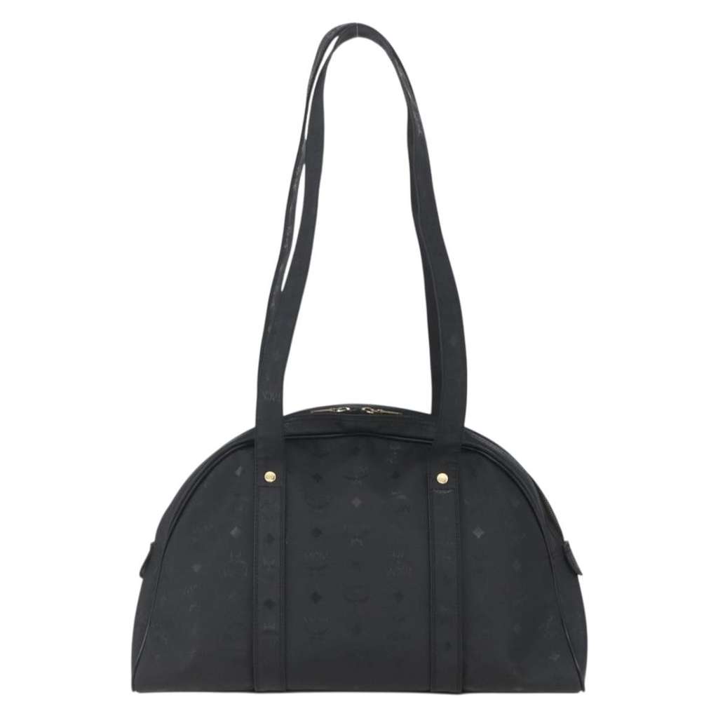 Mcm Visetos Shoulder bag Black Good condition - Back View