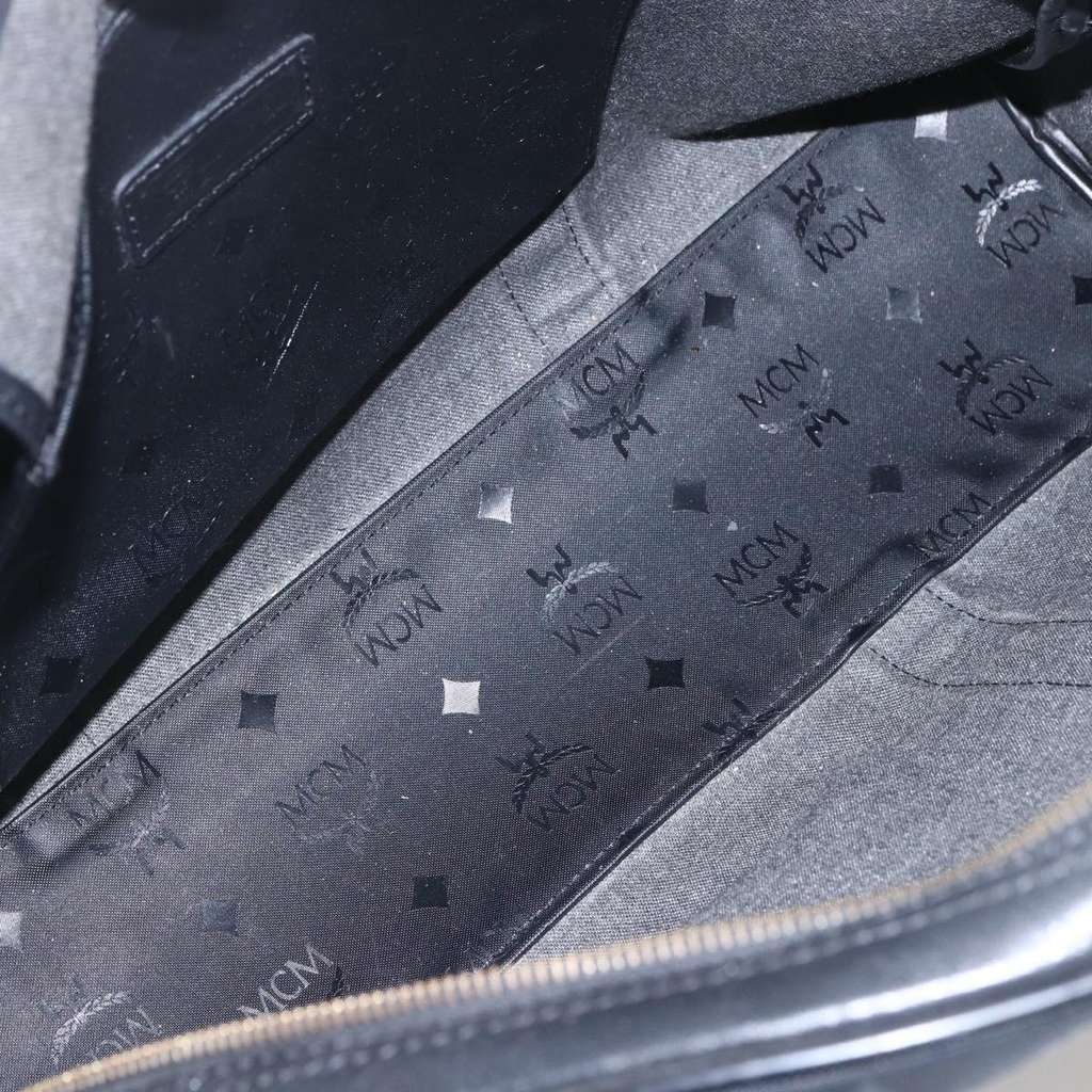 Mcm Visetos Shoulder bag Black Good condition - Box View