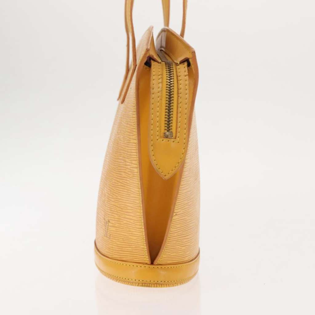 Louis Vuitton Saint Jacques Handbag Yellow Leather Good condition - Inside View