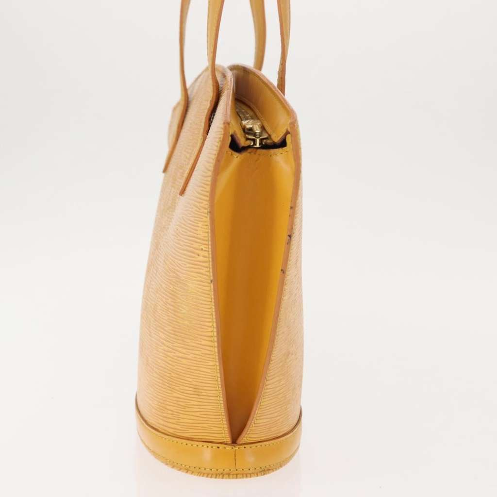Louis Vuitton Saint Jacques Handbag Yellow Leather Good condition - Model View