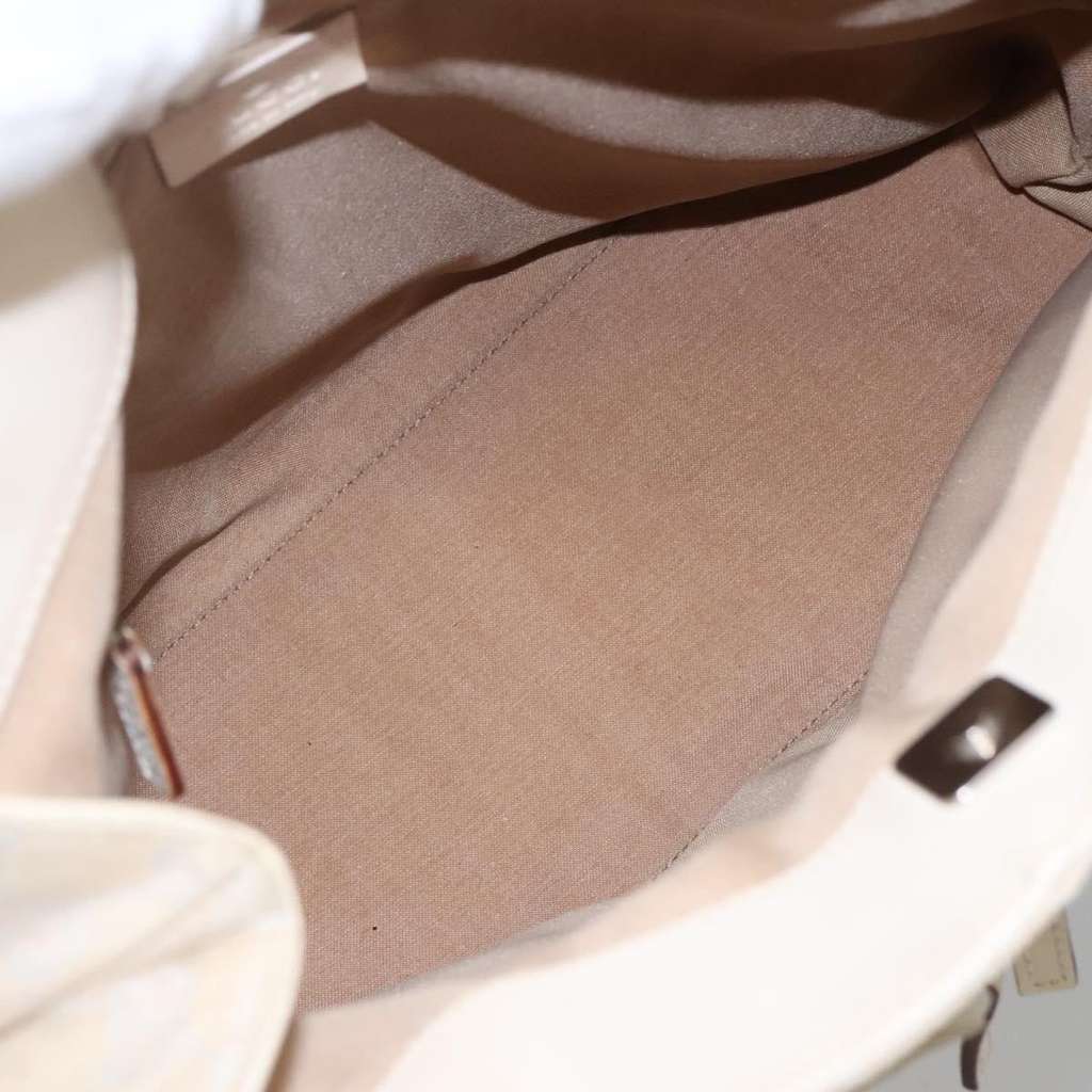 Gucci Double Pocket Tote Beige Canvas Good condition - Box View