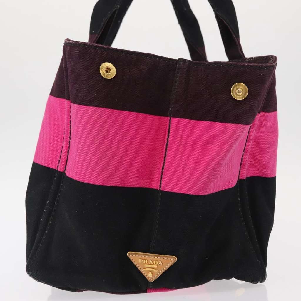 Prada Canapa Tote Pink Canvas Good condition - Inside View