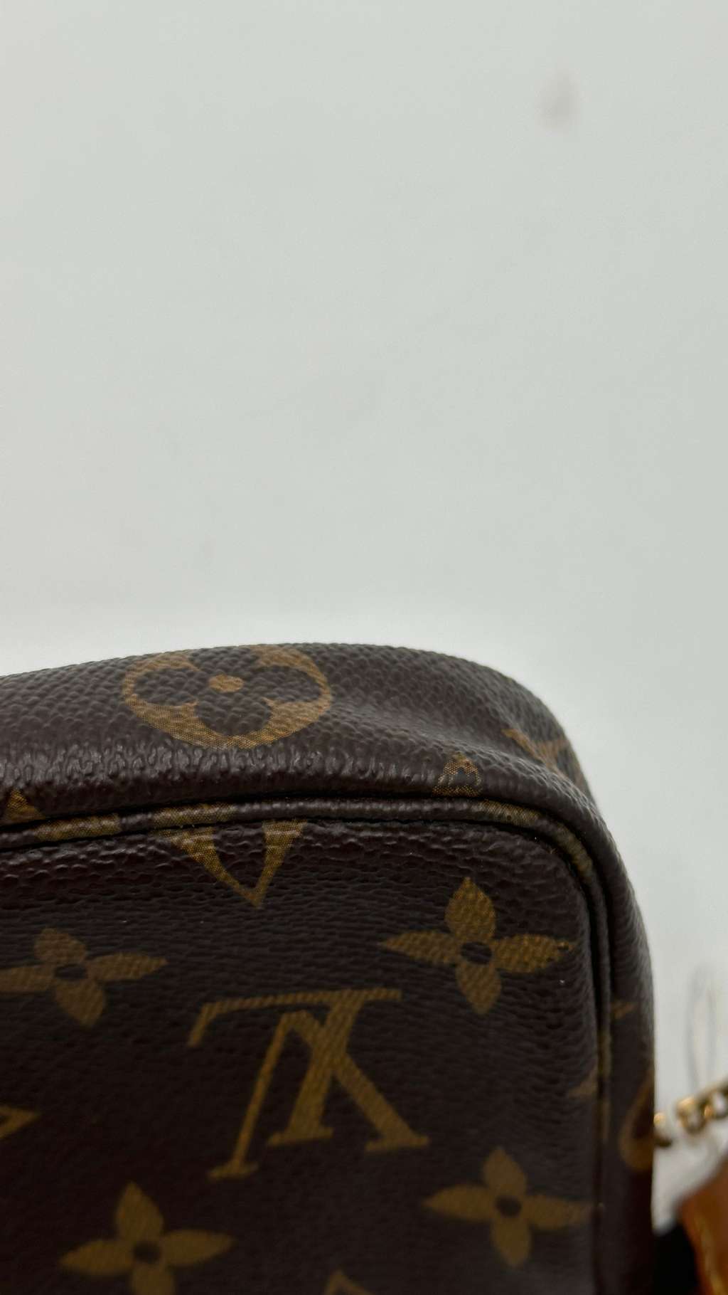 Louis Vuitton Pochette Brown Canvas Good condition - Box View