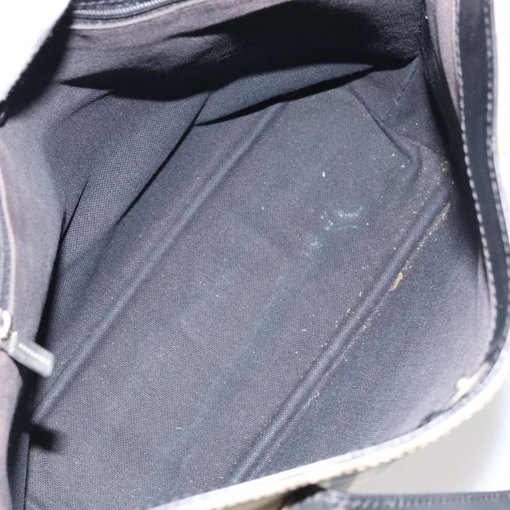 Burberry Nova Check Tote Beige Canvas Good condition - Box View