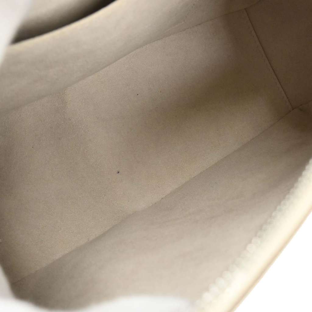 Louis Vuitton Jasmin Bag Ecru Leather Good condition - Inside View