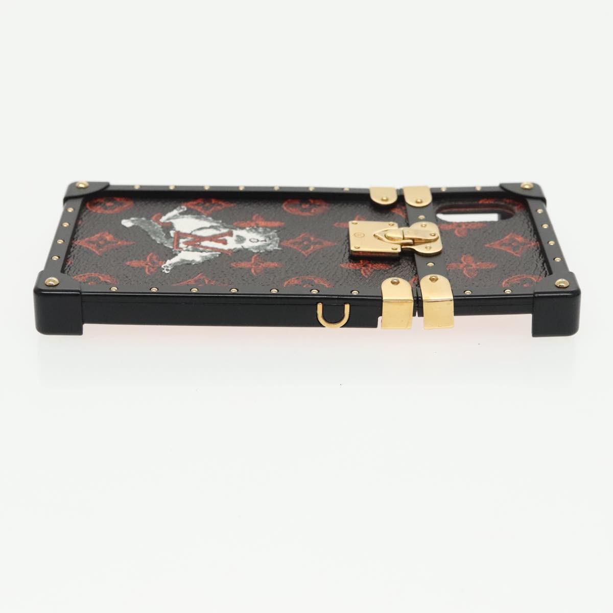 Louis Vuitton Phone case for iPhone X/XS Black Canvas Good condition - Inside View