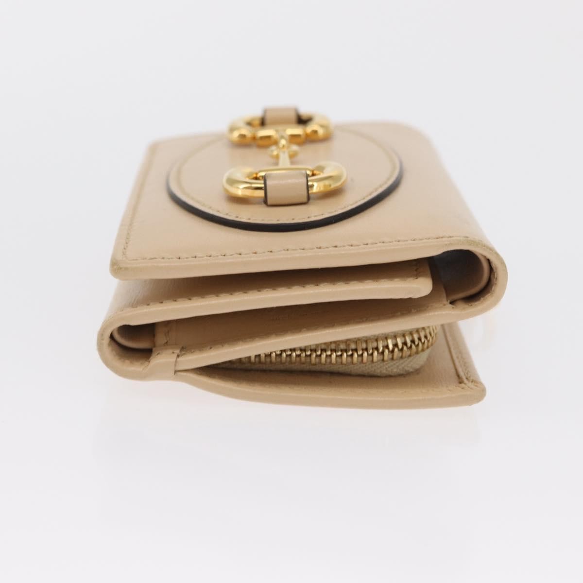 Gucci Horsebit 1955 Wallet Beige Leather Good condition - Inside View