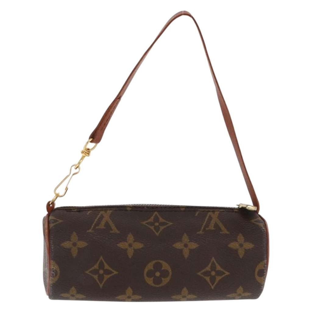 Louis Vuitton Papillon Pochette Brown Canvas Good condition - Back View