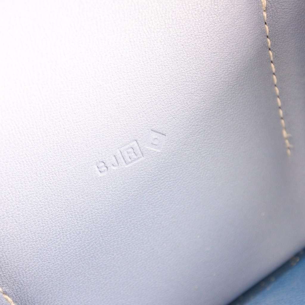 Hermès Dogon Duo Combined Wallet Blue Good condition - Box View