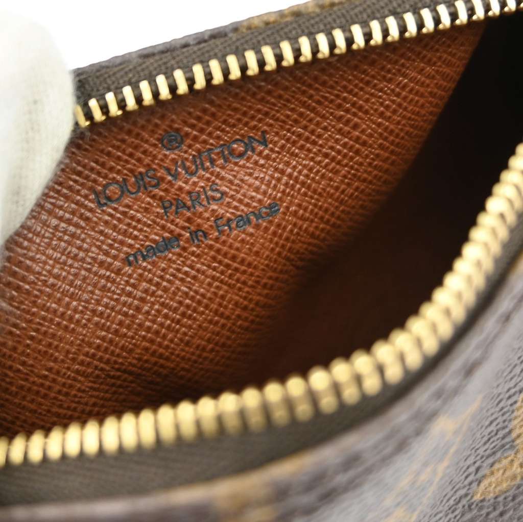 Louis Vuitton Papillon Pochette Brown Canvas Good condition - Model View