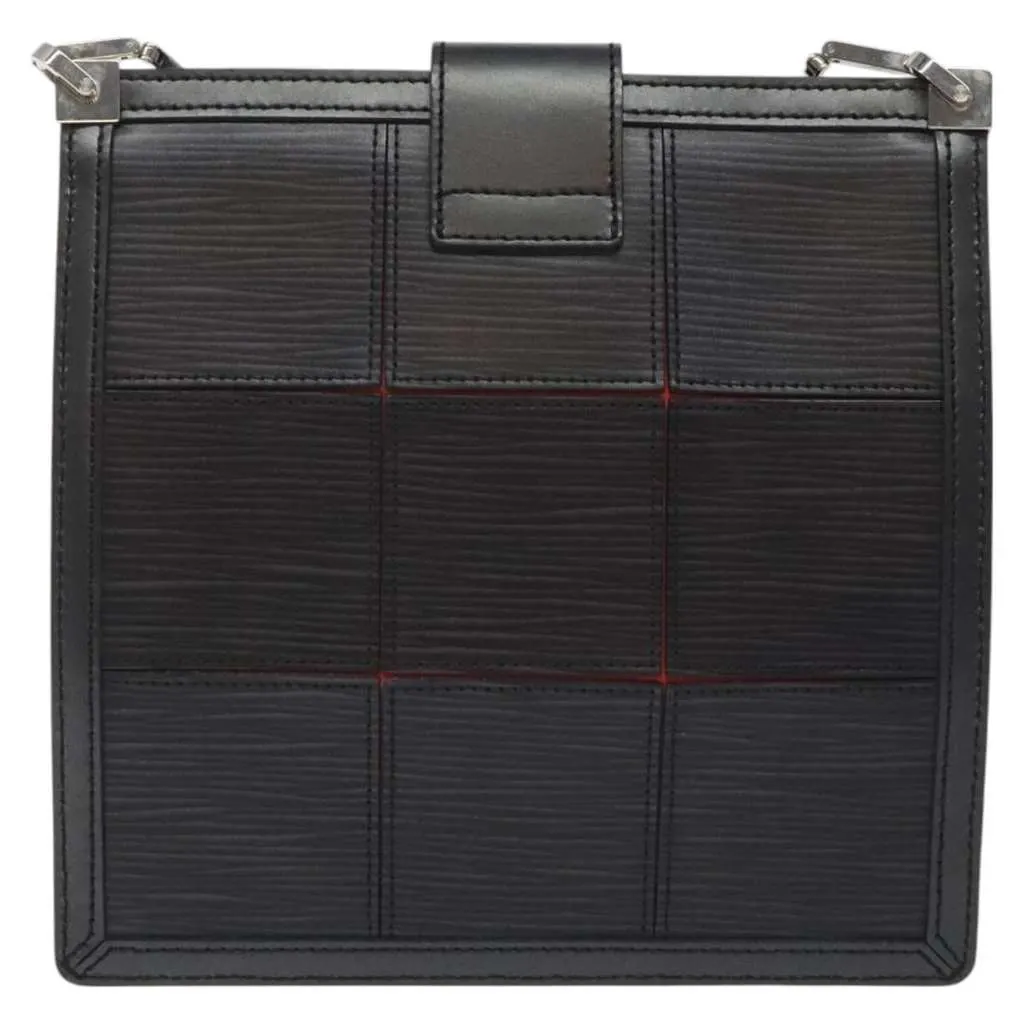 Louis Vuitton Mojito Handbag Black Leather Good - Back View