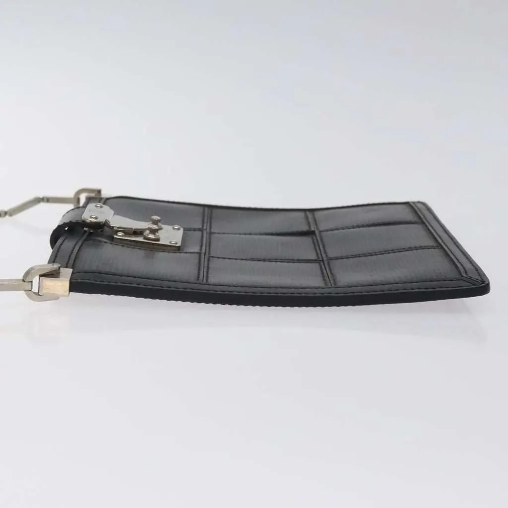 Louis Vuitton Mojito Handbag Black Leather Good - Model View