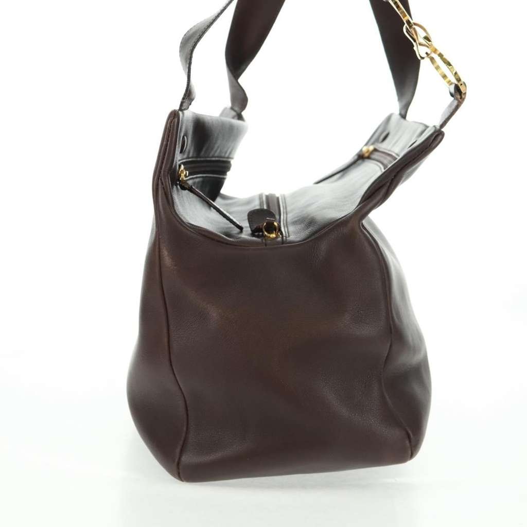 Salvatore Ferragamo Vintage Tote bag Brown Leather Good condition - Model View