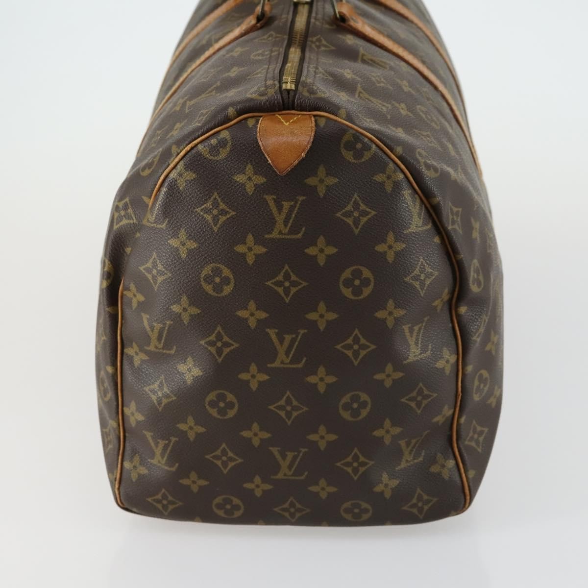 Louis Vuitton Keepall Bag Brown Canvas Fair condition - Inside View