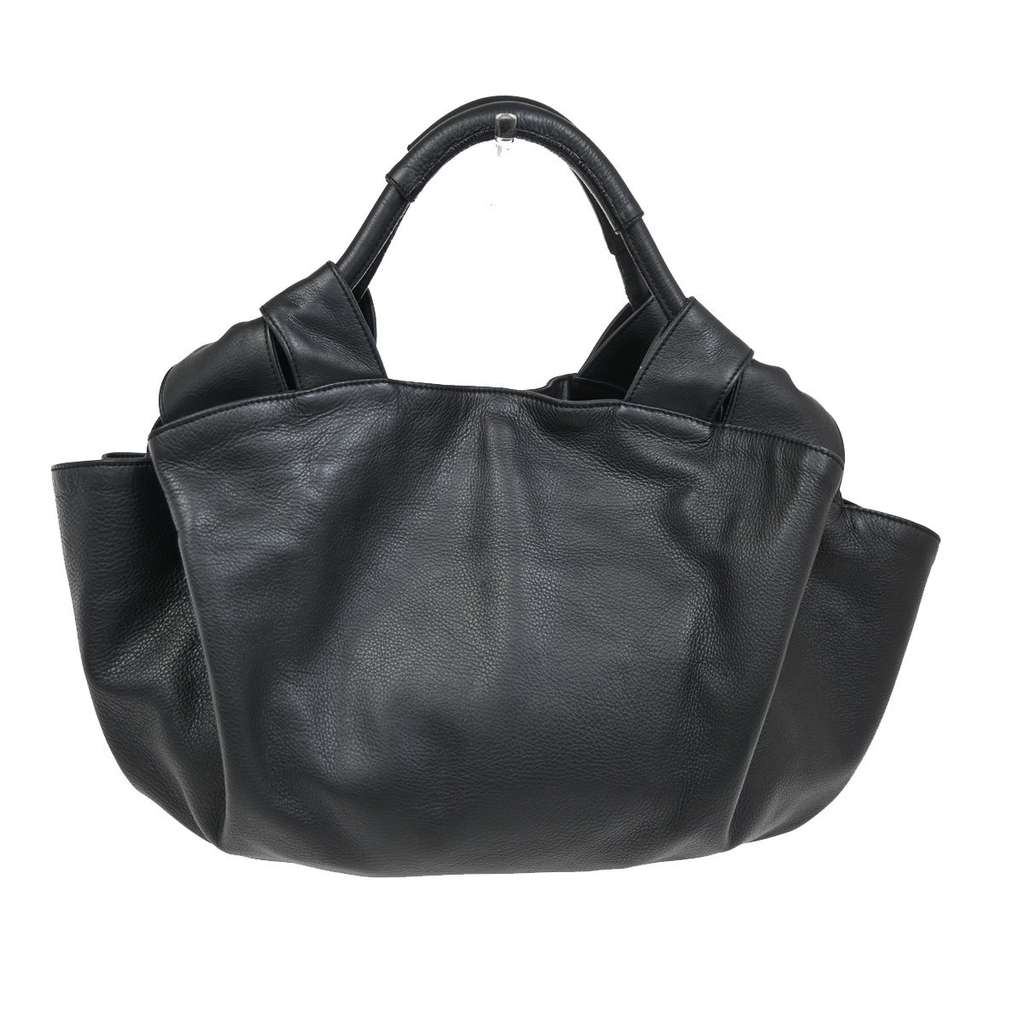 Loewe Anagram Logo Nappa Aire Hand Bag Black Leather Good condition - Back View