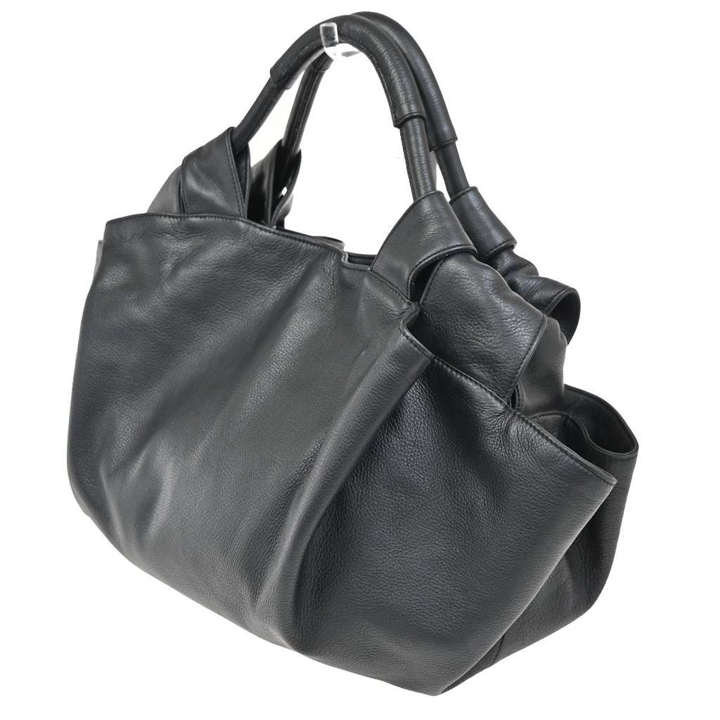 Loewe Anagram Logo Nappa Aire Hand Bag Black Leather Good condition - Model View