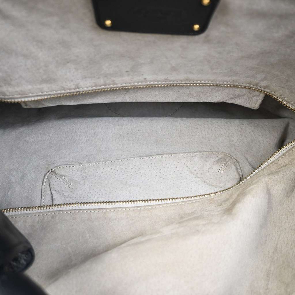 Loewe Anagram Logo Nappa Aire Hand Bag Black Leather Good condition - Box View