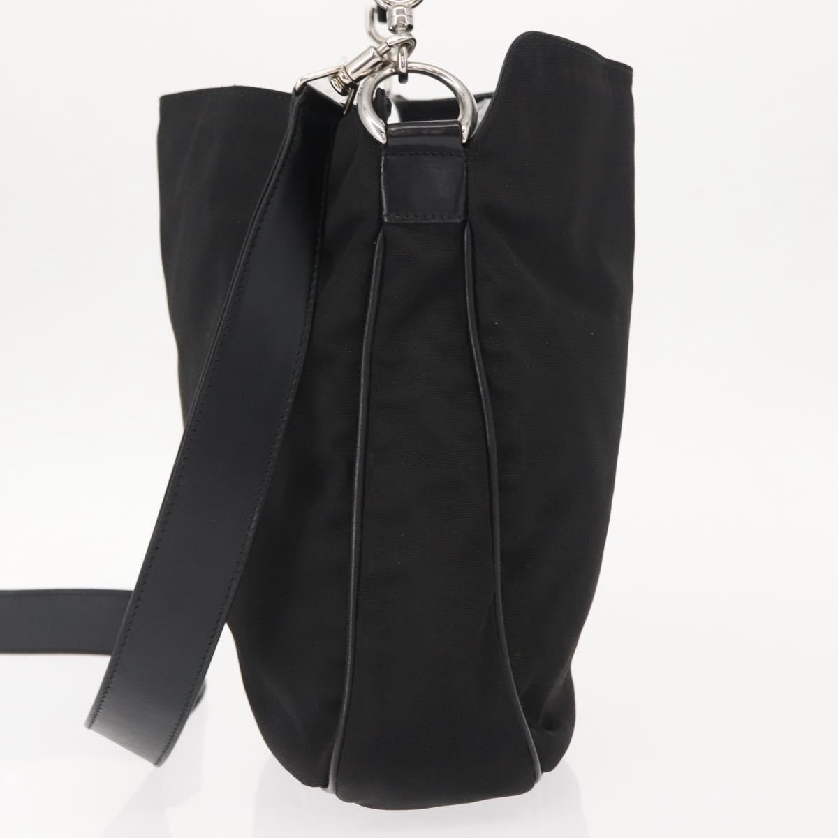 Gucci Vintage Bamboo Shoulder Bag Black Good condition - Inside View