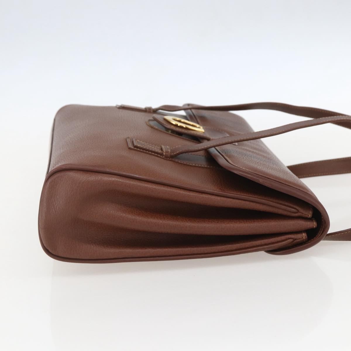 Gucci Vintage tote Brown Leather Good condition - Model View