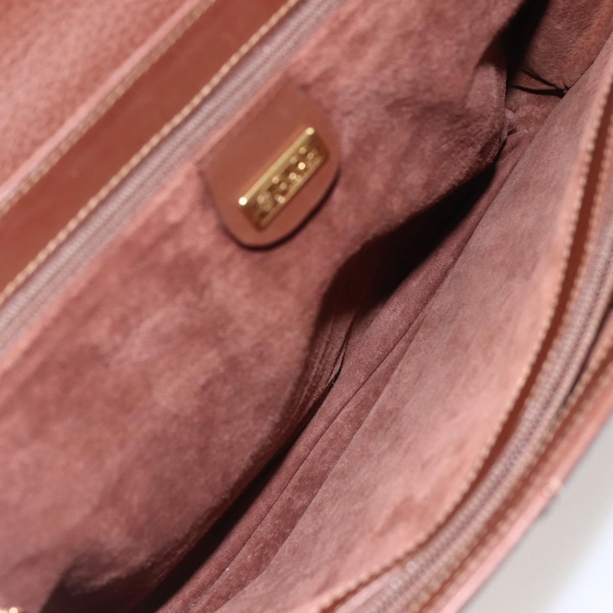 Gucci Vintage tote Brown Leather Good condition - Box View